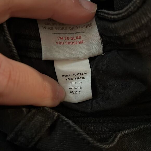 Torrid Size 24R Black Slim Boot Denim Jeans - Picture 5 of 5